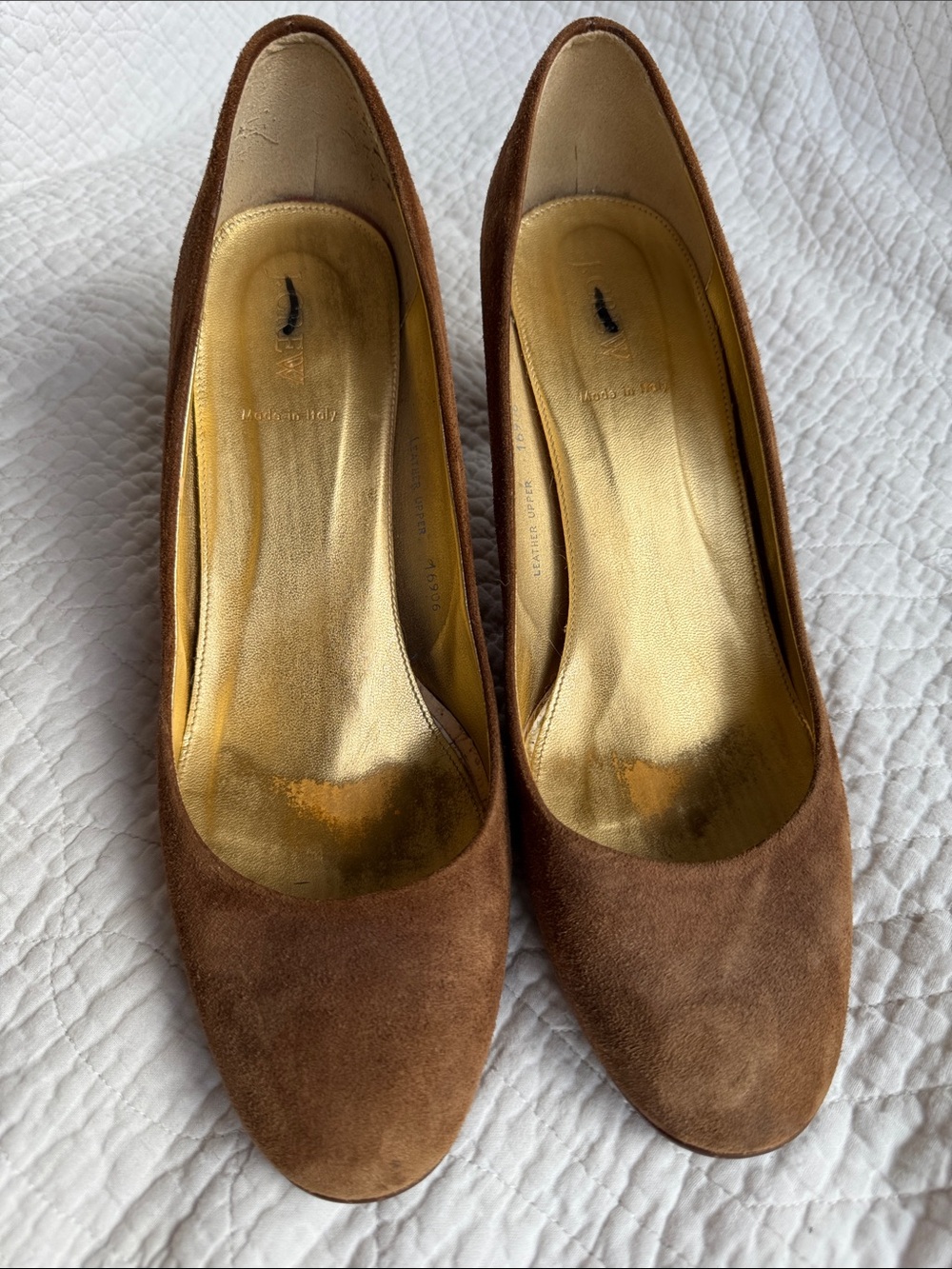 J Crew Classic Brown Suede Women's Pumps
